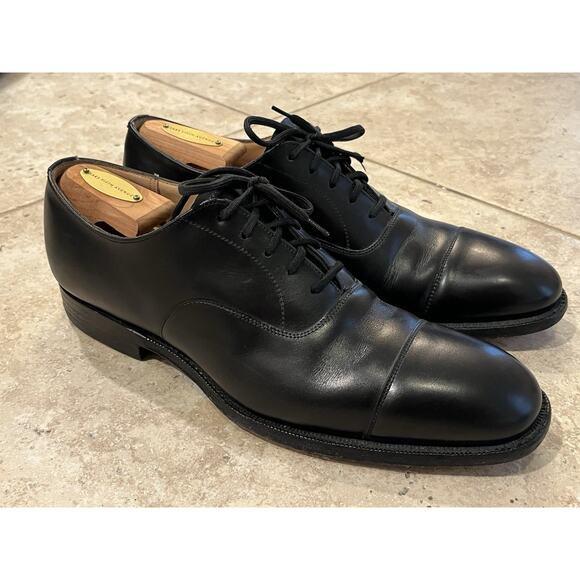 $1250 Church's Consul Black Men’s Leather Cap Toe Oxford Dress Shoes US 8.5 UK - Picture 11 of 11
